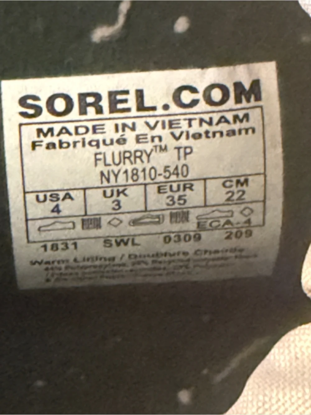 Sorel winter boots